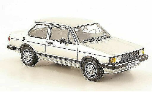 Volkswagen Jetta I 1/43 Neo grise beige 2-portes 1980 miniature