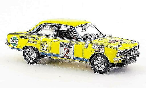 Opel Ascona A A 1/43 Schuco no.2 conrero rallye elba 1975 miniature