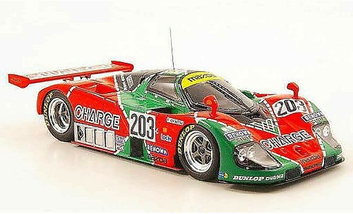 Mazda 767B Base 1/43 Spark No.203 Charge 24h Le Mans 1990 miniature