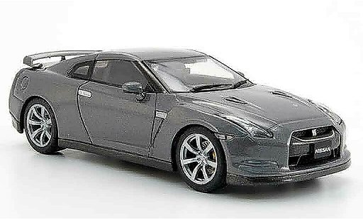 Nissan Skyline R35 1/43 Ebbro GT R grise 2007 miniature