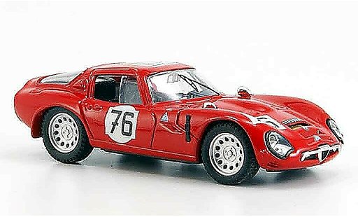 Alfa Romeo Giulia TZ2 1/43 Best no.76 de adamich zeccoli nurburgring 1966 miniature
