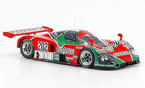 Mazda 787B Base 1/43 Spark No.202 Gachot Herbert Weidler Le Mans 1990 miniature