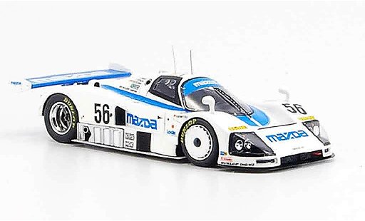 Mazda 787B Base 1/43 Spark No.56 Achter Le Mans 1991 miniature