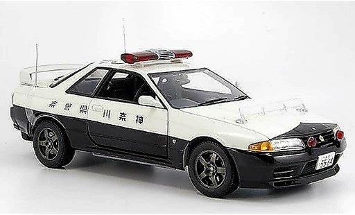 Nissan Skyline R32 1/18 Kyosho gt-r no.502 police miniature