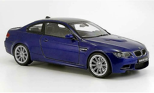 Bmw M3 Coupe 1/18 Kyosho E92 bleu 2006 miniature