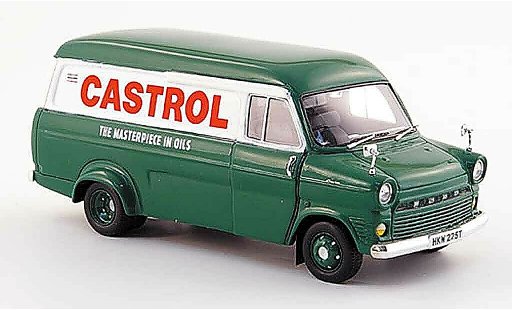 Ford Transit Kastenwagen 1/43 Spark Castrol miniature
