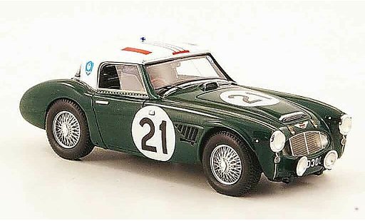 Austin Healey 3000 course 1/43 Spark No.21 Stoop Beckaert 24h Le Mans 1961 miniature