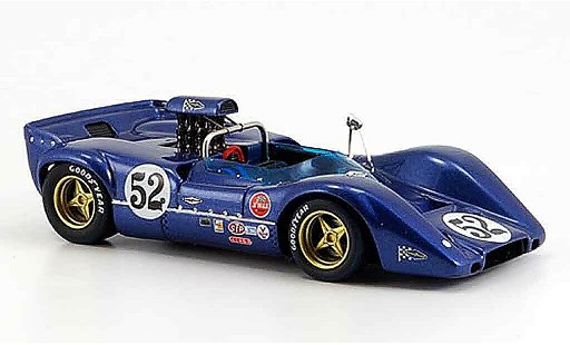 McLaren M6 Base 1/43 Spark B No.52 vainqueur Fuji Peter Revson 1968 miniature