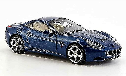Ferrari California 2008 1/43 Look Smart bleu ferm&Atilde;&copy; miniature