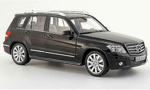 Mercedes Classe GLK Base 1/18 Minichamps (x 204) noire 2008 miniature