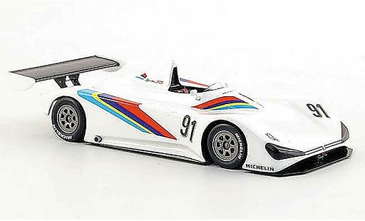 Peugeot 905 1991 1/43 Spark Spider Cup Prensentation miniature