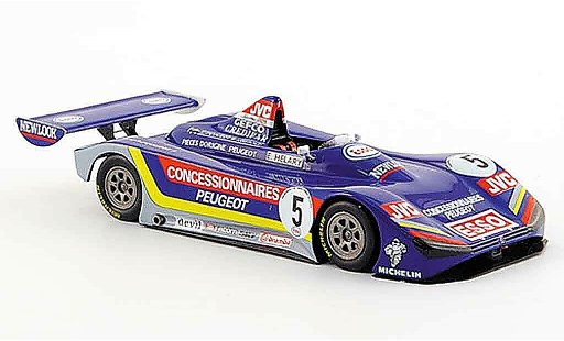 Peugeot 905 1992 1/43 Spark spider no.5 esso vainqueur europa cup miniature