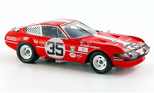Ferrari 365 GTB/4 1/43 Red Line no.35 le mans 1972 miniature