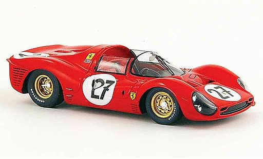 Ferrari 330 P3 1/43 Red Line no.27 rodriguez ginther 24h le mans 1966 miniature