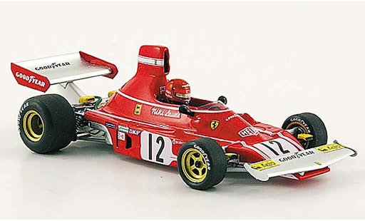 Ferrari 312 B 1/43 Red Line 3 no.12 niki lauda vainqueur gp spanien 1974 miniature
