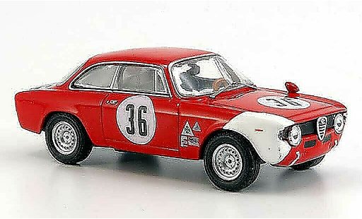 Alfa Romeo Giulia sprint gta 1/43 M4 1600 No.36 J.Rindt 4h Sebring 1966 miniature