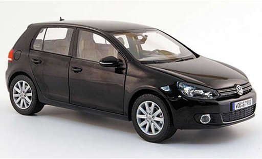 Volkswagen Golf GTI 1/18 Norev noire 5 portes 2009 miniature