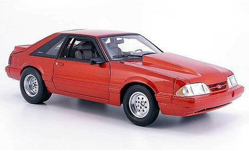 Ford Mustang LX 5.0 1/18 GMP drag cuivre miniature