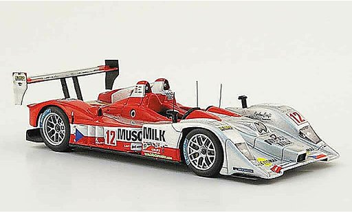 Lola B07 Base 1/43 Spark 17 Judd No.12 Muscle Milk 24h Le Mans 2008 miniature