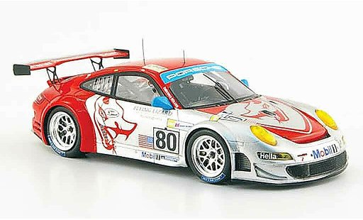 Porsche 911 GT3 RSR 1/43 Spark 2008 No.80 Le Mans miniature