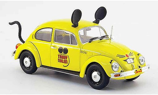 Volkswagen Coccinelle Base 1/43 Minichamps 1200 jaune truly nolen pest control 1983 miniature