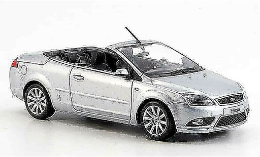 Ford Focus Cabrio Coupe 1/43 Minichamps grise metallisee 2008 miniature