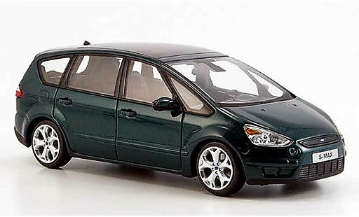Ford S Max Berline 1/43 Minichamps verte 2006 miniature