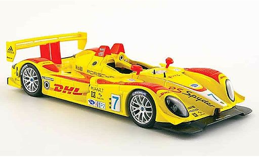 Porsche RS Spyder 1/43 Minichamps No.7 DHL vainqueur 12h Sebring 2008 miniature