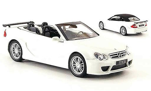 Mercedes C DTM 1/43 Kyosho K AMG Cabriolet blanche miniature
