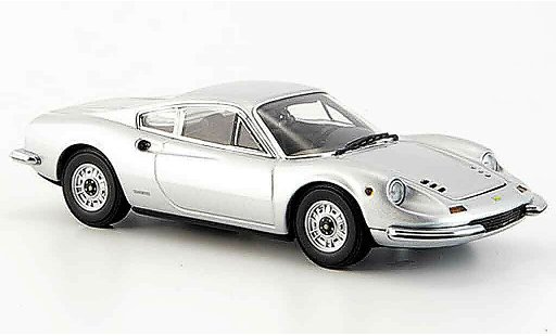 Ferrari Dino GT 1/43 Kyosho dino grise metallisee miniature
