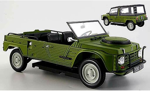 Citroen Mehari 4x4 1/18 Norev verte 1979 miniature