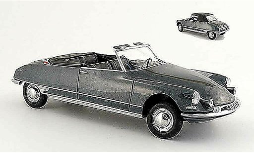 Citroen DS 19 1/18 Norev cabriolet grise 1961 miniature