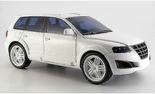 Volkswagen Touareg Base 1/18 Norev parotech blanche 2008 miniature