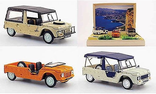 Citroen Mehari Berline 1/43 Norev 3er set 40 jahre miniature