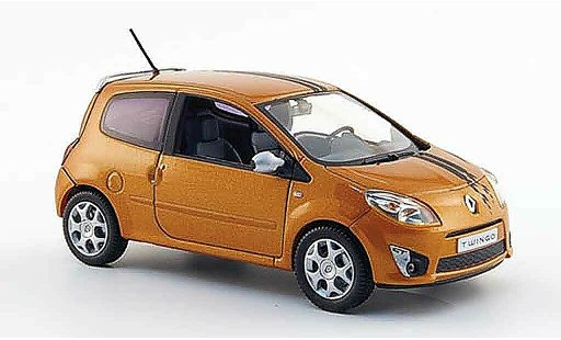 Renault Twingo GT 1/43 Norev orange 2007 miniature