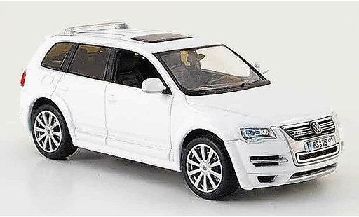Volkswagen Touareg R50 1/43 Norev blanche 2008 miniature
