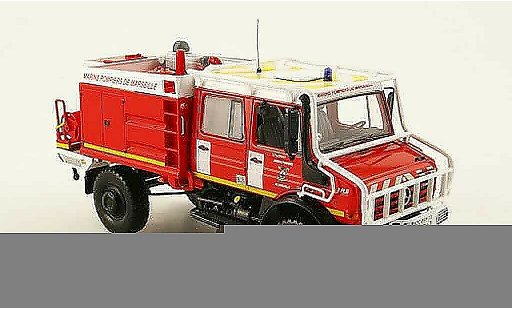 Mercedes Unimog Base 1/43 Norev U 5000 Pompiers de Marseille pompier miniature