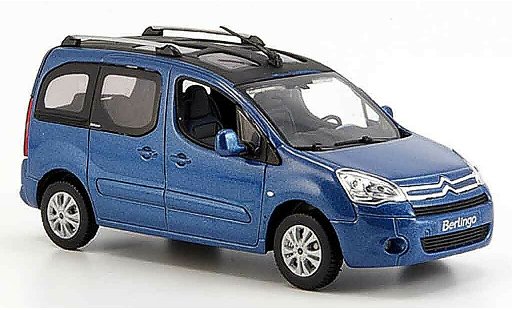 Citroen Berlingo Fourgonnette 1/43 Norev bleu fenster 2008 miniature