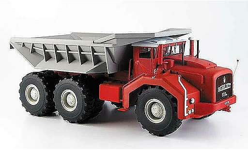 Berliet T100 camion 1/43 Norev rouge Muldenkipper 1959 miniature
