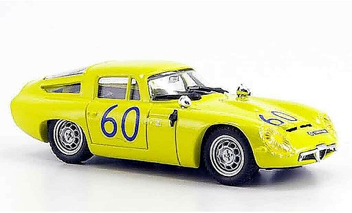 Alfa Romeo Giulia TZ1 1/43 Best no.60 kim targa florio 1965 miniature
