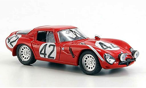 Alfa Romeo Giulia TZ2 1/43 Best Le Mans Zuccoli 1965 miniature