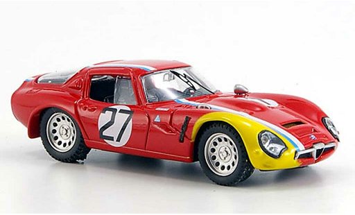 Alfa Romeo Giulia TZ2 1/43 Best No.27 Pilette Monza 1967 miniature