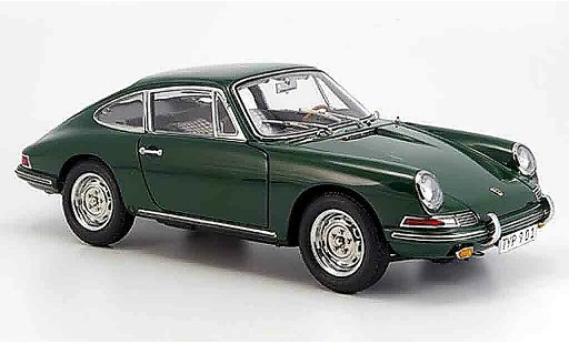 Porsche 911 1964 1/18 CMC (serie) verte innenausstattung noire miniature