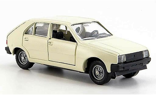 Renault 14 Base 1/43 Solido blanche 1976 miniature