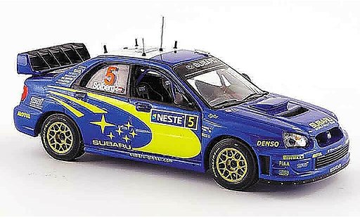 Subaru Impreza WRC 1/43 IXO no.5 rallye finlande 2005 miniature