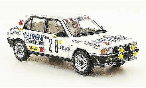 Alfa Romeo 33 rallye 1/43 Pego no.28 laurent monte carlo 1988 miniature