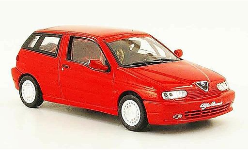 Alfa Romeo 145 berlina 1/43 Pego presentation rouge 1997 miniature