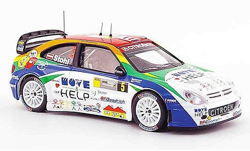 Citroen Xsara WRC 2007 1/43 IXO no.5 stohl minor rallye Allemagne miniature
