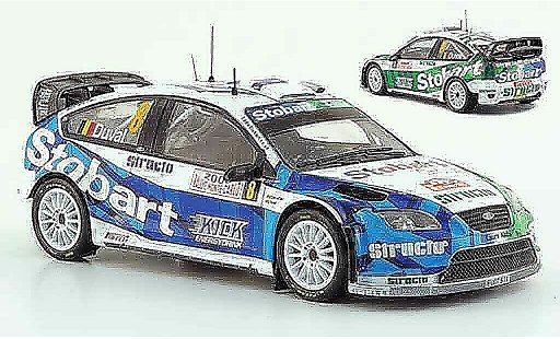 Ford Focus RS WRC 1/43 IXO 07 No.8 Structo Rally Monte Carlo 2008 miniature
