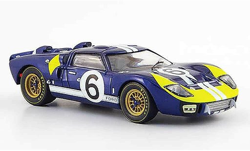 Ford GT40 Mk II 1/43 IXO GT 40 No.6 Andretti Bianchi 24h Le Mans 1966 miniature